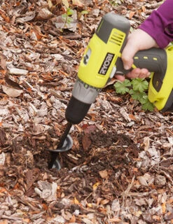 Menu Flower Bulb Hex Drill Planter Small -Holland Bulb Farms 62109 small hex drill planter