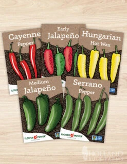 Menu Hot Pepper Seed Pack