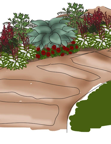 Menu Border Of Blooms For Shade Collection 5 Menu Border Of Blooms For Shade Collection - Image 3