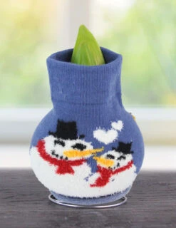 Menu Tis The Season Sweater Amaryllis Collection -Holland Bulb Farms Snowman 370 480 bulbs logo 3